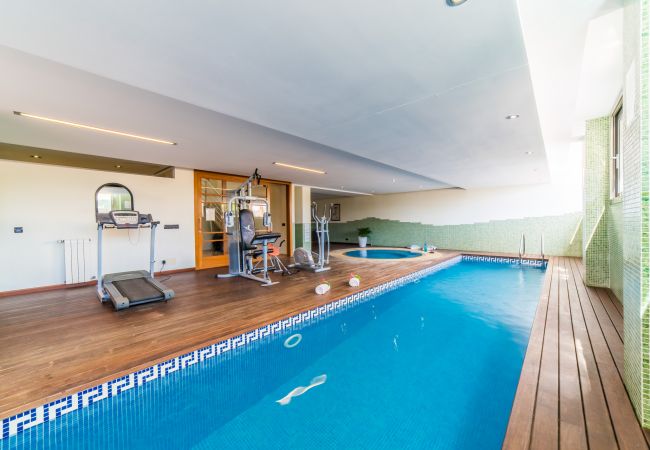 Ferienhaus in Alcudia - Haus Meerblick Villa Sammy Alcudia Pool Jacuzzi