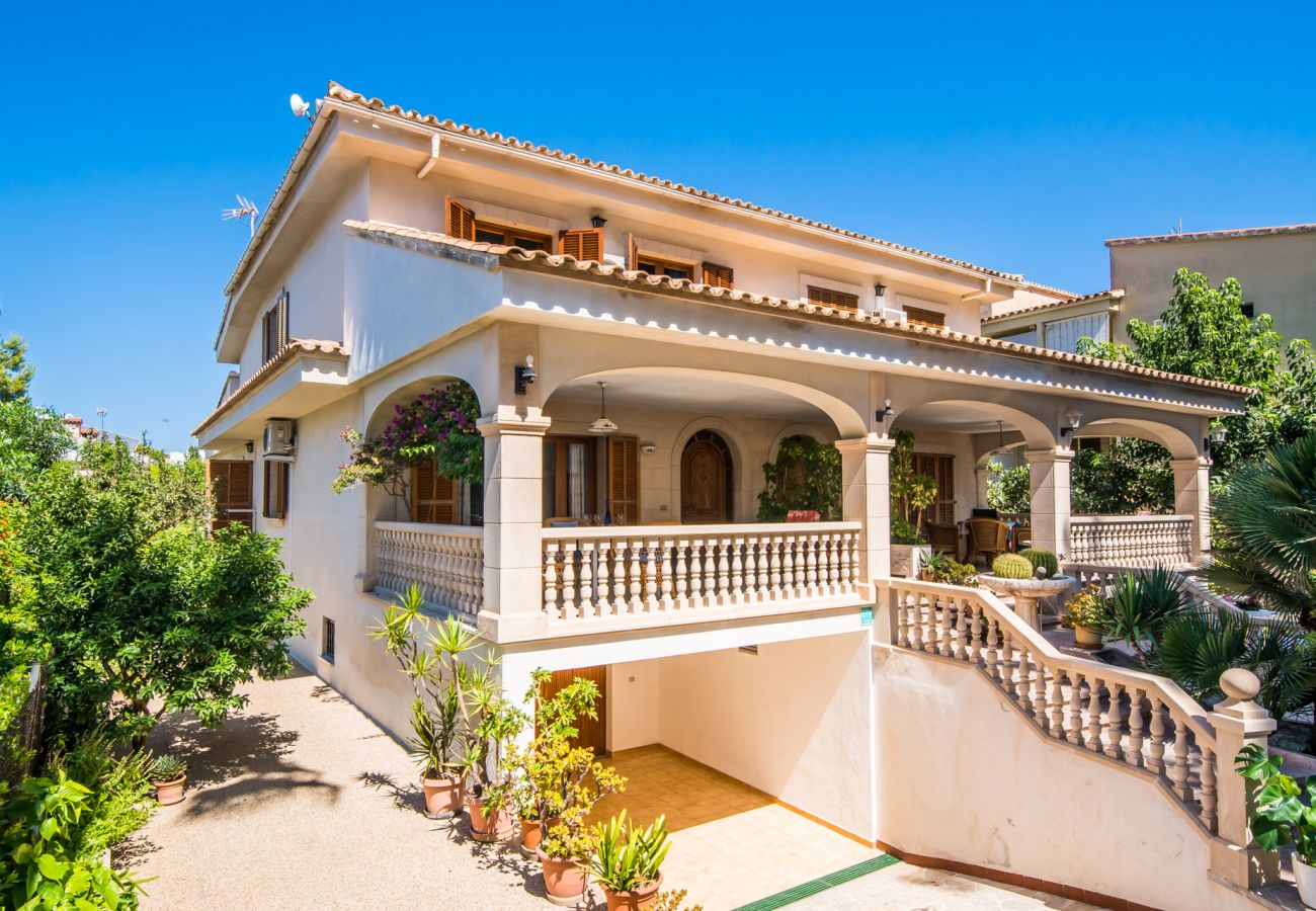Ferienhaus in Alcudia - Haus in Alcudia Villa Vallespir in der Nähe des Strandes mit Garten