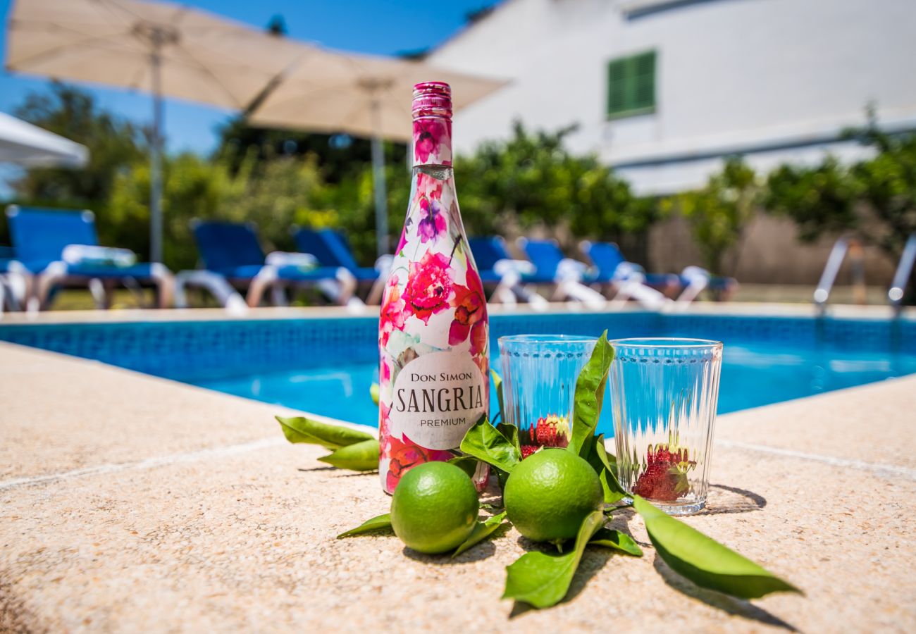Finca in Alcudia - ☼ Strand- und ortsnahe Finca, verkehrsgüntig gelegen, mit Pool und Garten