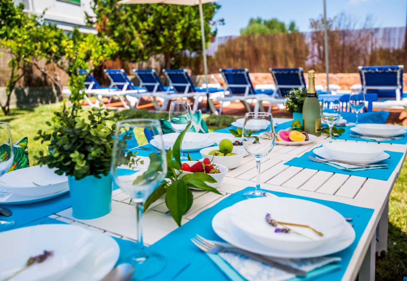 Finca in Alcudia - ☼ Strand- und ortsnahe Finca, verkehrsgüntig gelegen, mit Pool und Garten