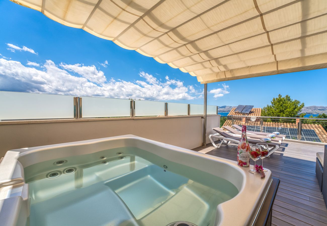Ferienhaus in Alcudia - Haus in Meeresnähe Xiscama Jacuzzi Alcudia 