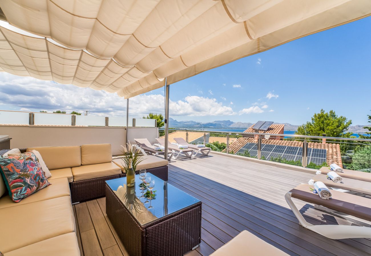 Ferienhaus in Alcudia - Haus in Meeresnähe Xiscama Jacuzzi Alcudia 