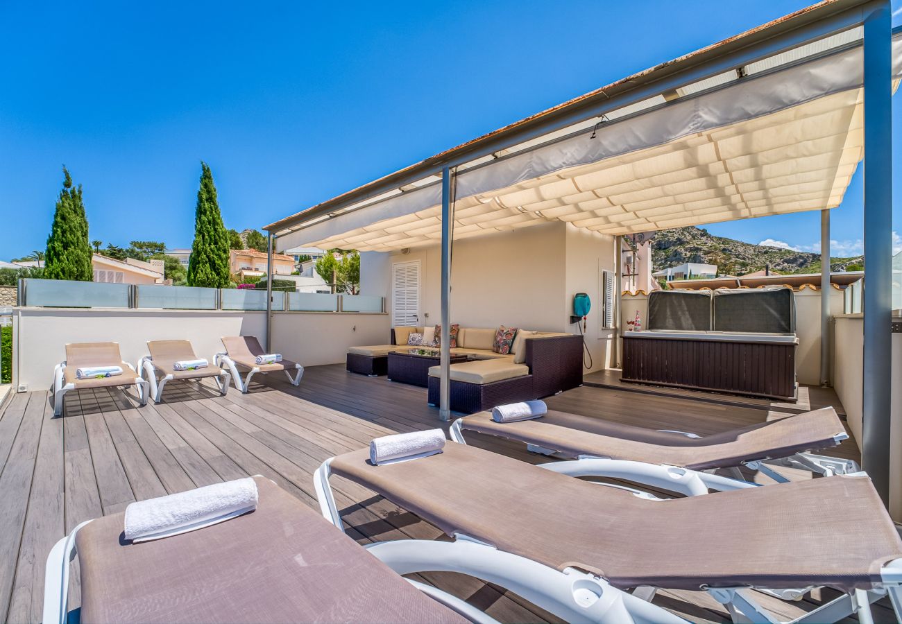 Ferienhaus in Alcudia - Haus in Meeresnähe Xiscama Jacuzzi Alcudia 