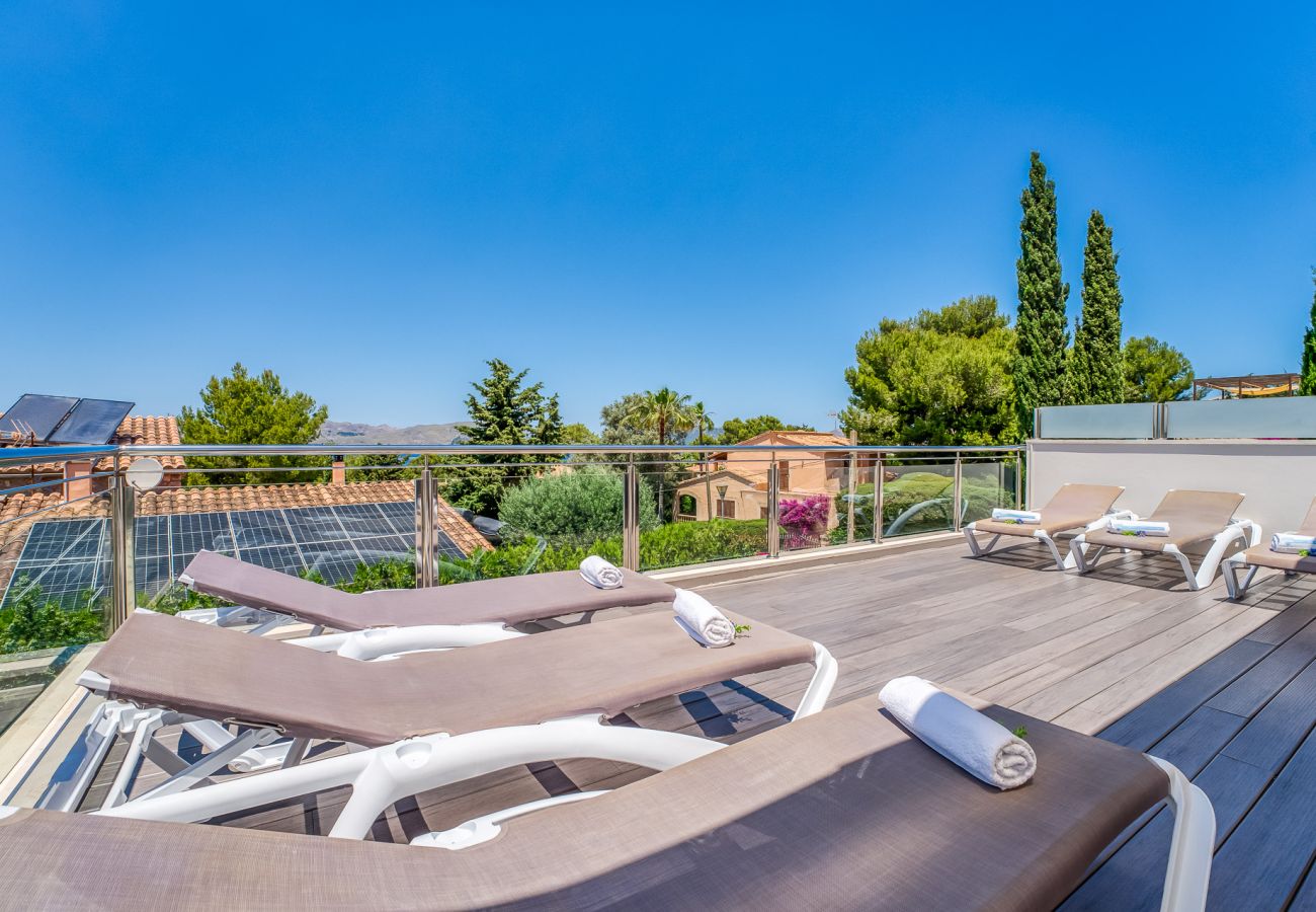 Ferienhaus in Alcudia - Haus in Meeresnähe Xiscama Jacuzzi Alcudia 