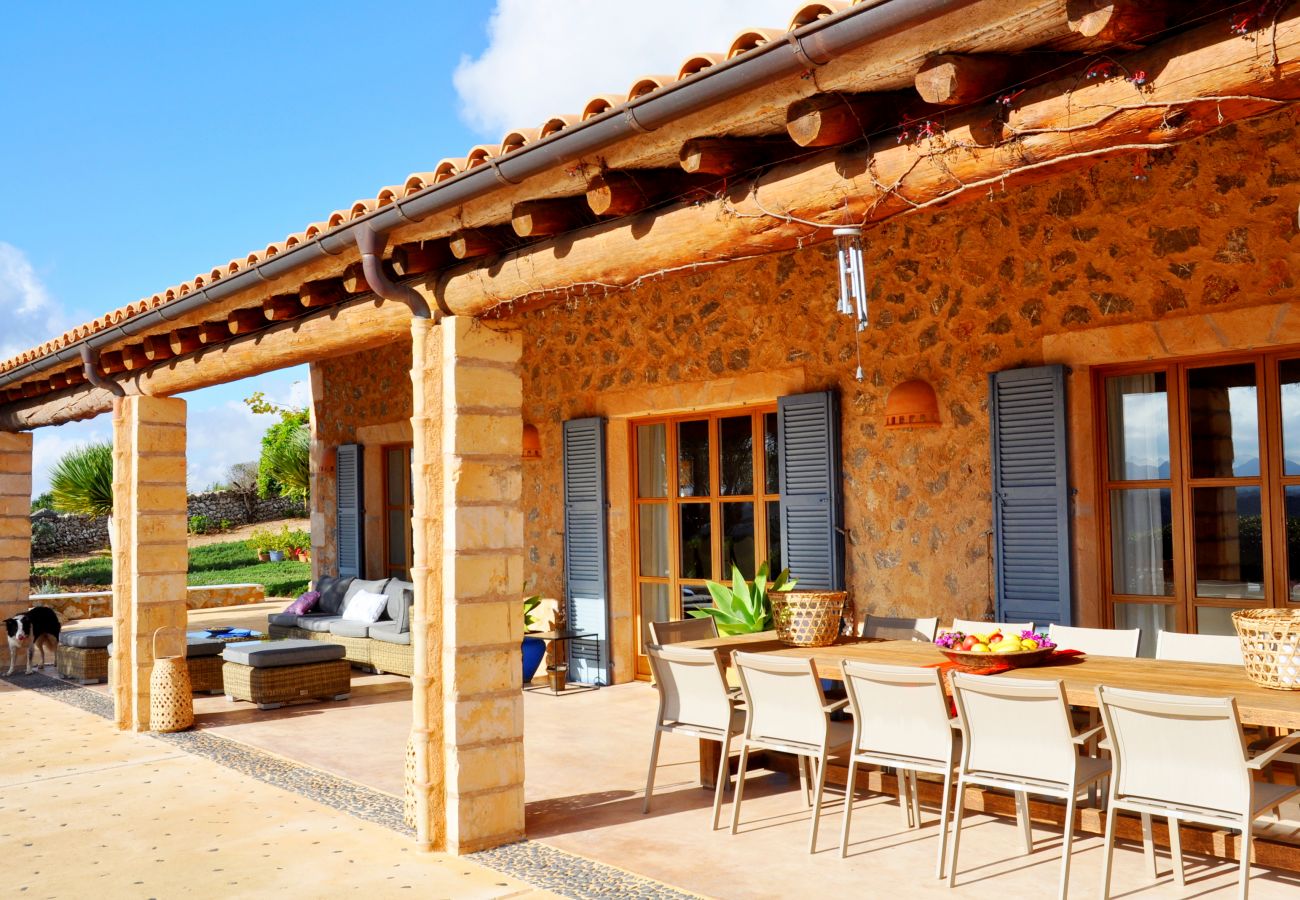 Finca in Arta - Luxuriöse Finca Mallorca mit Pool Panoramablick