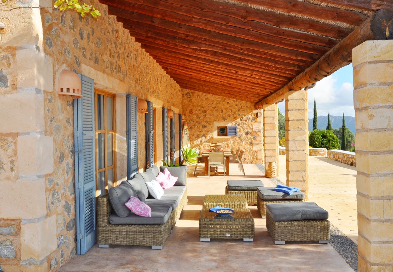 Finca in Arta - Luxuriöse Finca Mallorca mit Pool Panoramablick