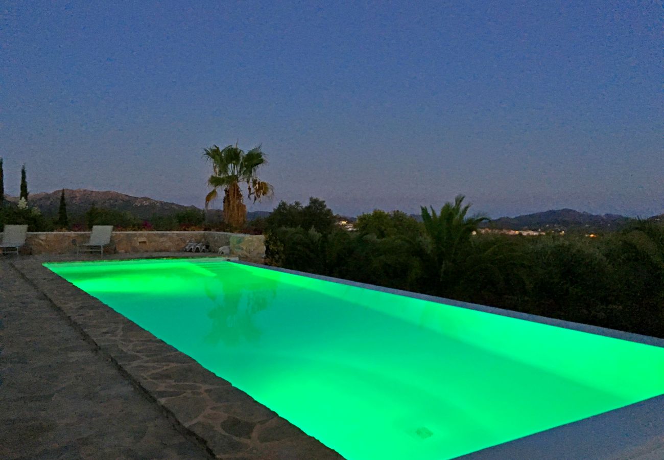 Finca in Arta - Luxuriöse Finca Mallorca mit Pool Panoramablick