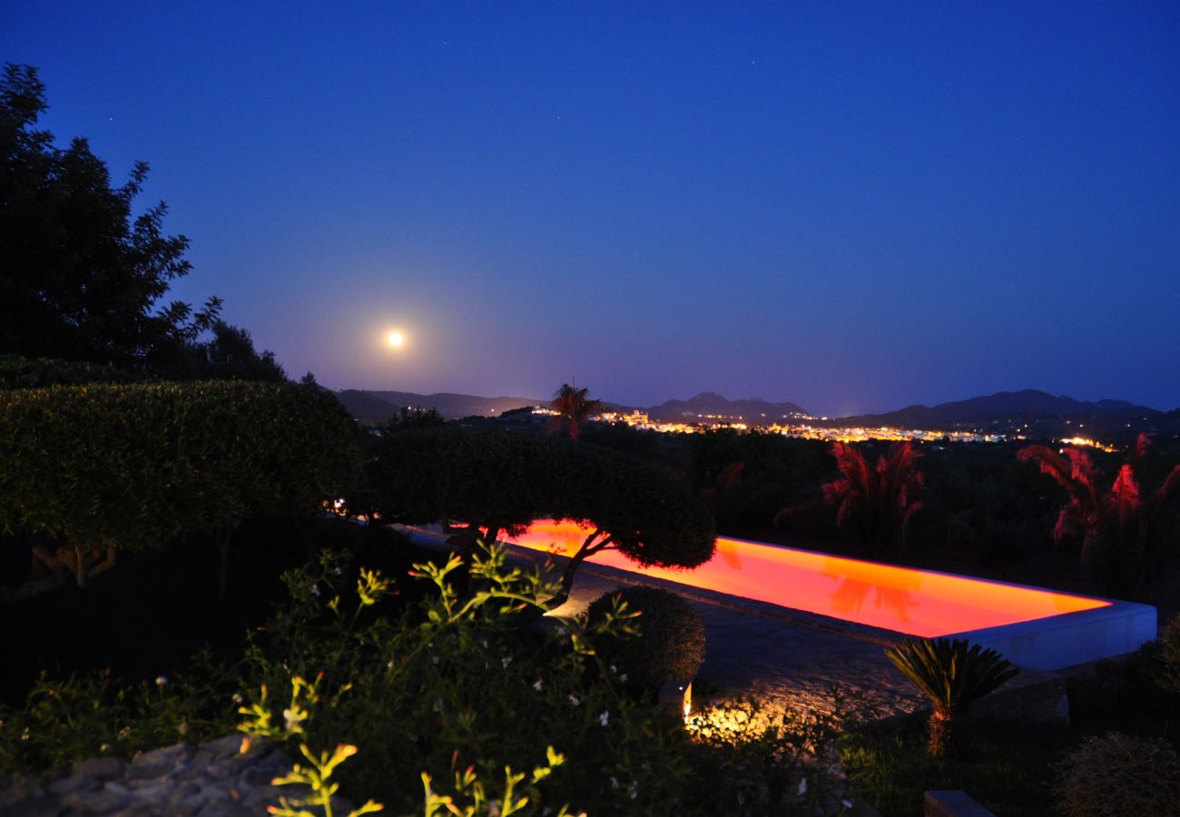 Finca in Arta - Luxuriöse Finca Mallorca mit Pool Panoramablick