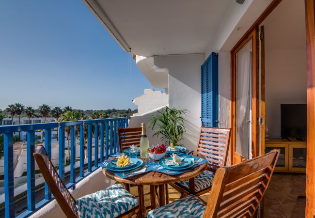 Ferienunterkunft mit Terrasse auf Mallorca in Strandnähe 