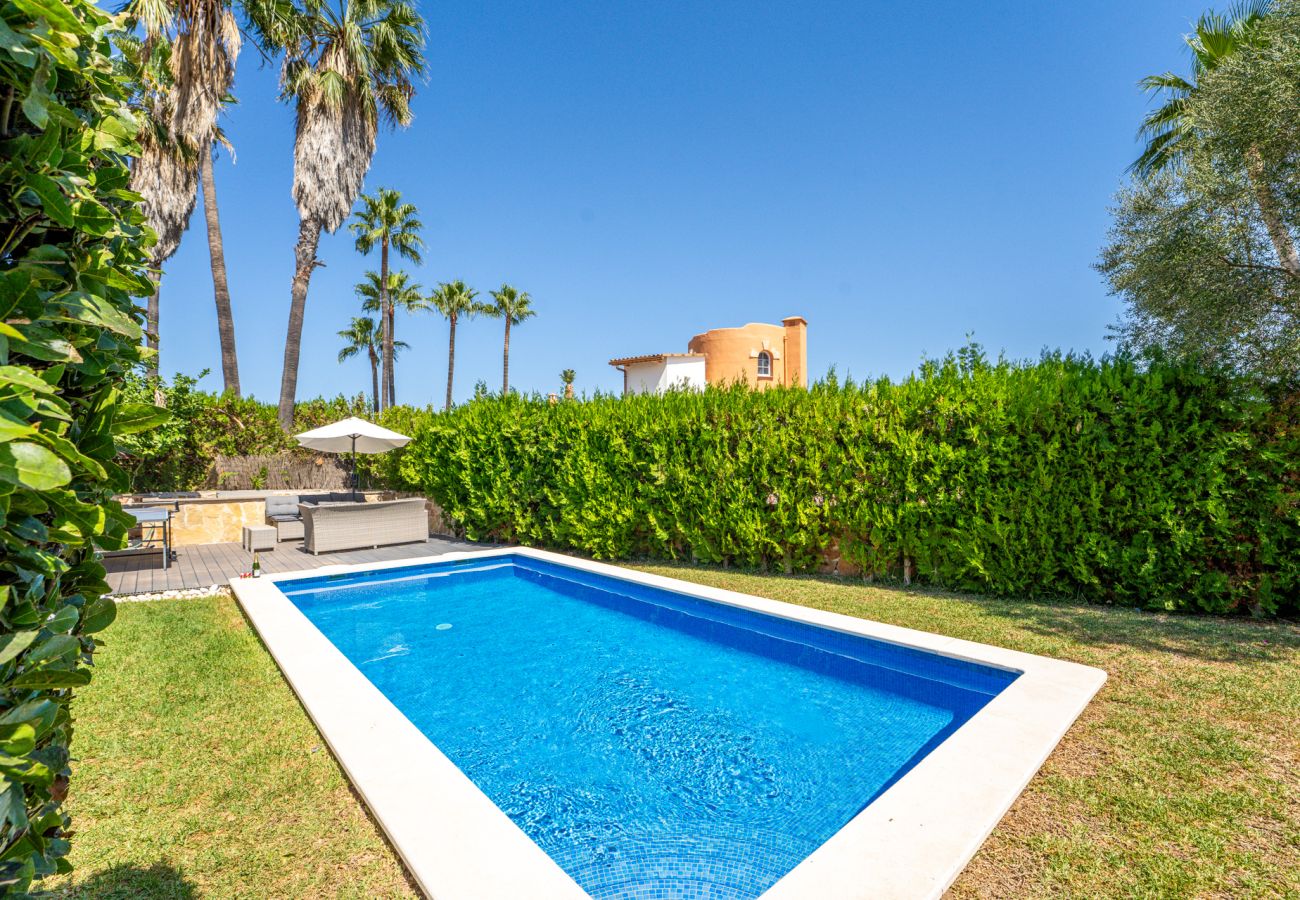 Ferienhaus in Alcudia - Villa Montelo mit privatem Pool in Meeresnähe