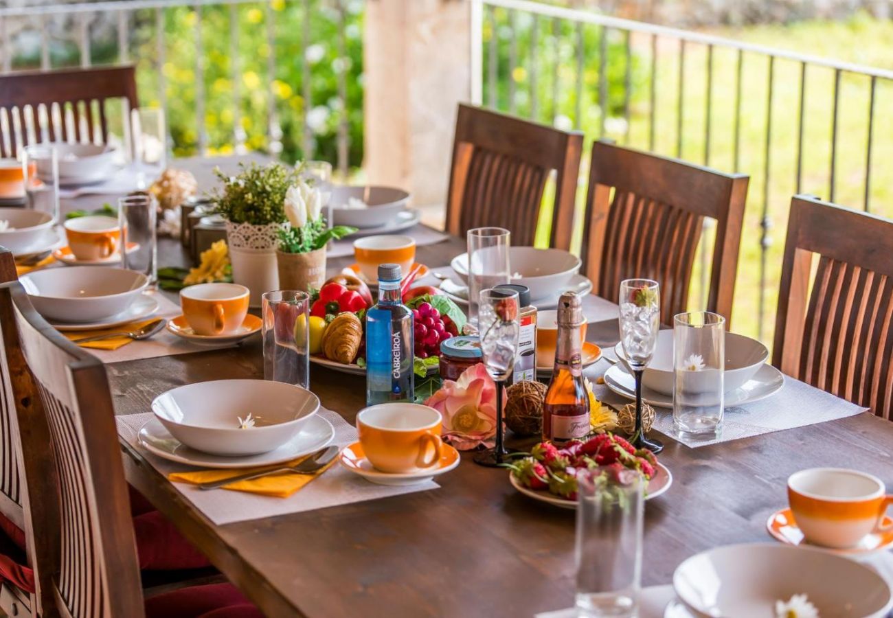 Finca in Selva - Landhaus in Mallorca Ses Comes mit Pool