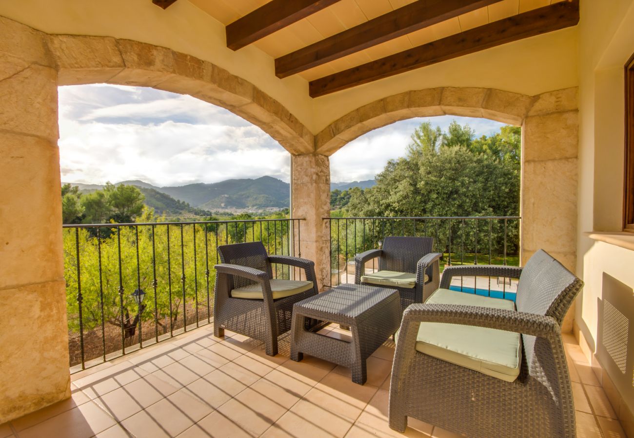 Finca in Selva - Finca Sa Mina für 12 mit Pool auf Mallorca