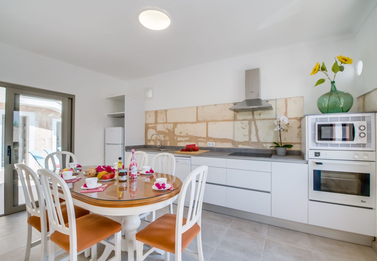 Ferienhaus in Sa Pobla - Ländliche Finca auf Mallorca Con Frit mit Schwimmbad