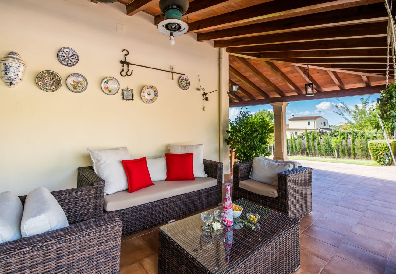 Finca in Inca - Ländliche Finca Es Pou im Zentrum von Mallorca