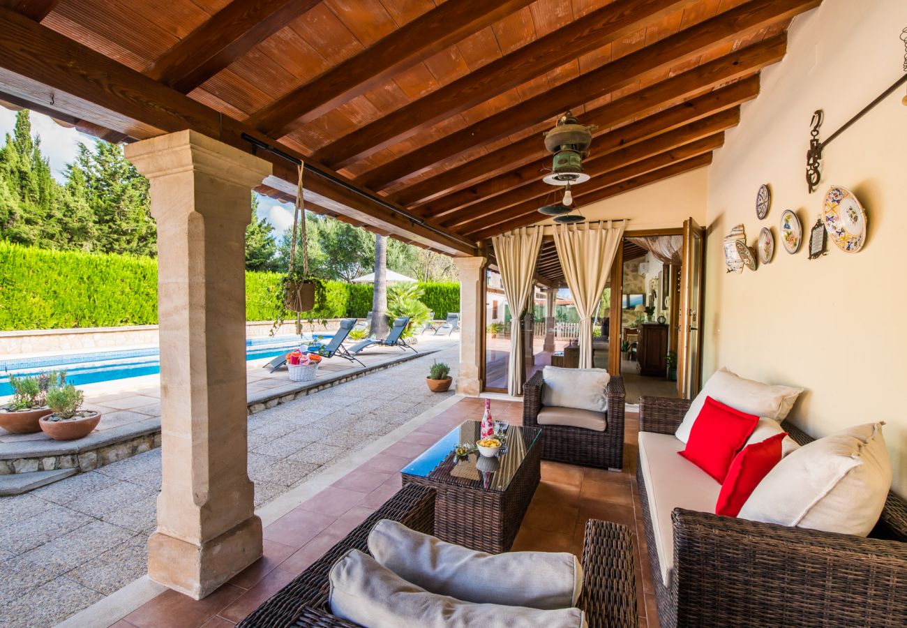 Finca in Inca - Ländliche Finca Es Pou im Zentrum von Mallorca