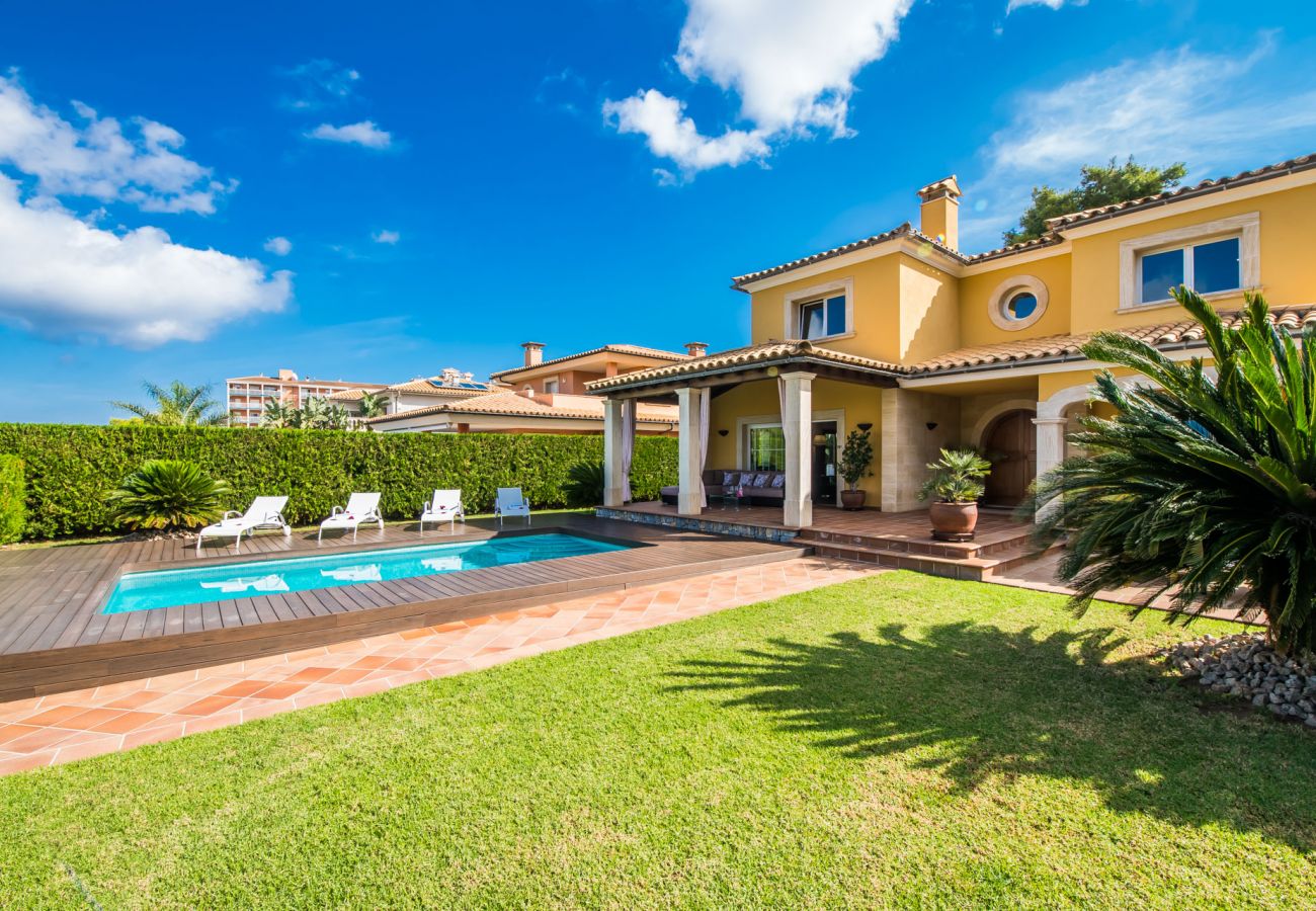 Ferienhaus in Alcudia - Haus Montelago Bergblick und Strandnähe