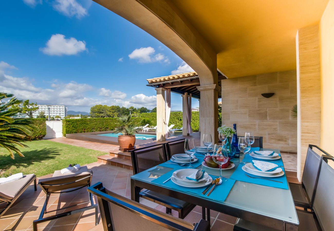 Ferienhaus in Alcudia - Haus Montelago Bergblick und Strandnähe