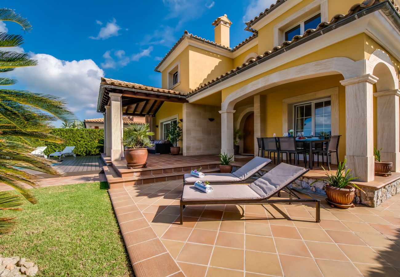 Ferienhaus in Alcudia - Haus Montelago Bergblick und Strandnähe