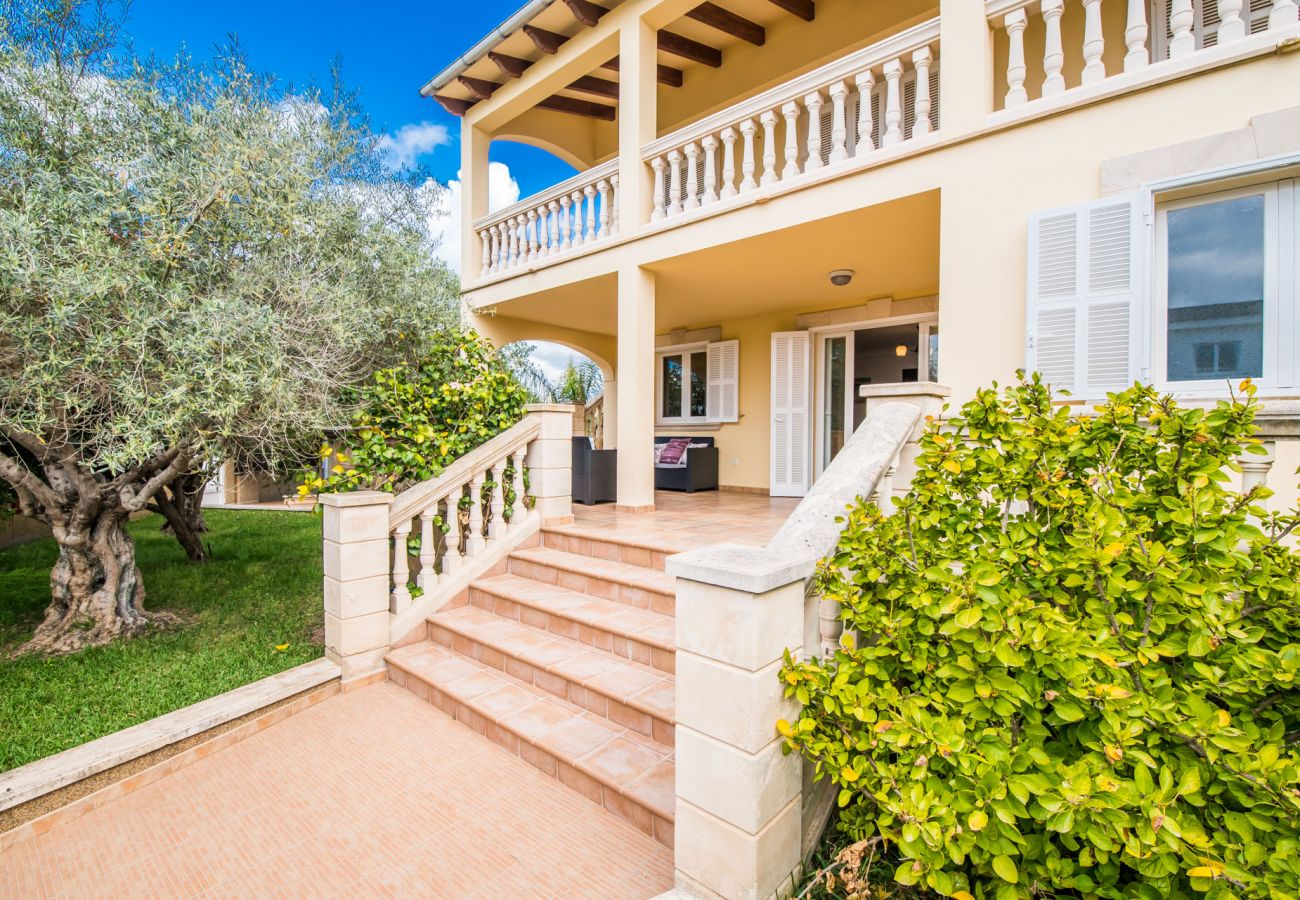 Ferienhaus in Playa de Muro - Haus Pool Villa Corb Mari strandnah Playa de Muro