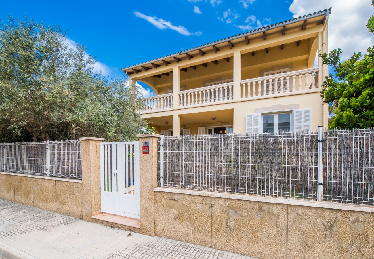 Ferienhaus in Playa de Muro - Haus Pool Villa Corb Mari strandnah Playa de Muro