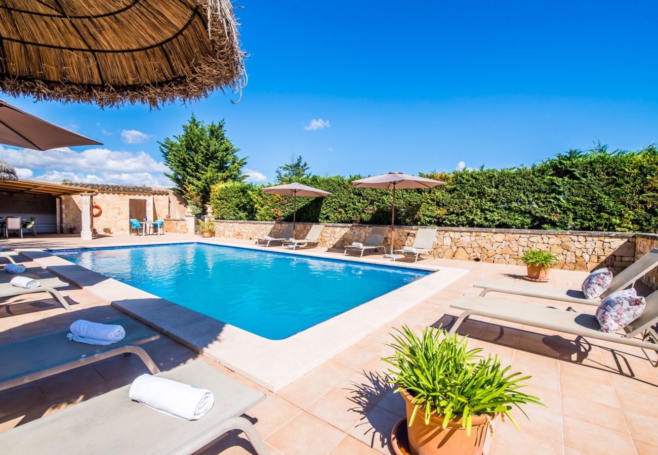 Finca in Felanitx - Landhaus in Mallorca Cas Cuni mit Pool