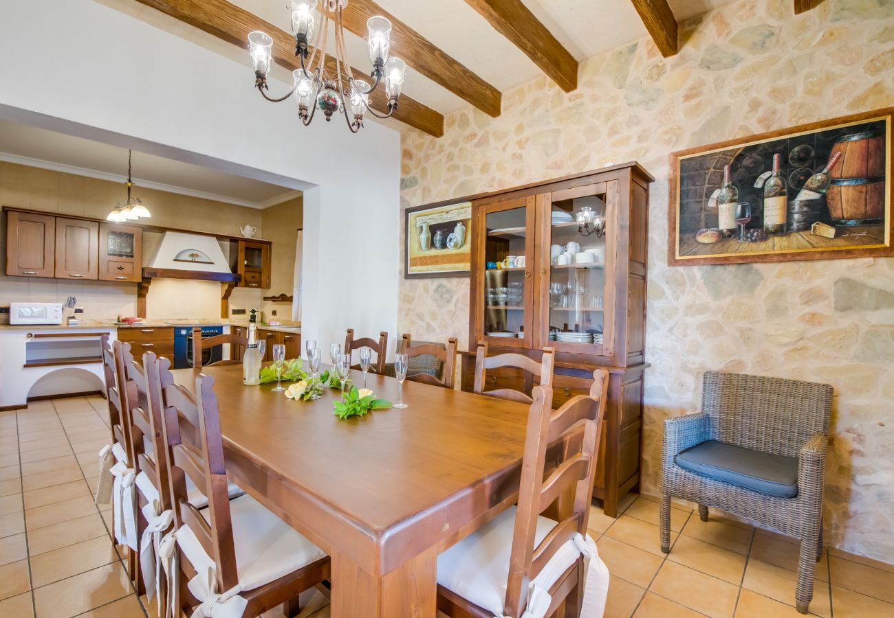 Finca in Felanitx - Landhaus in Mallorca Cas Cuni mit Pool