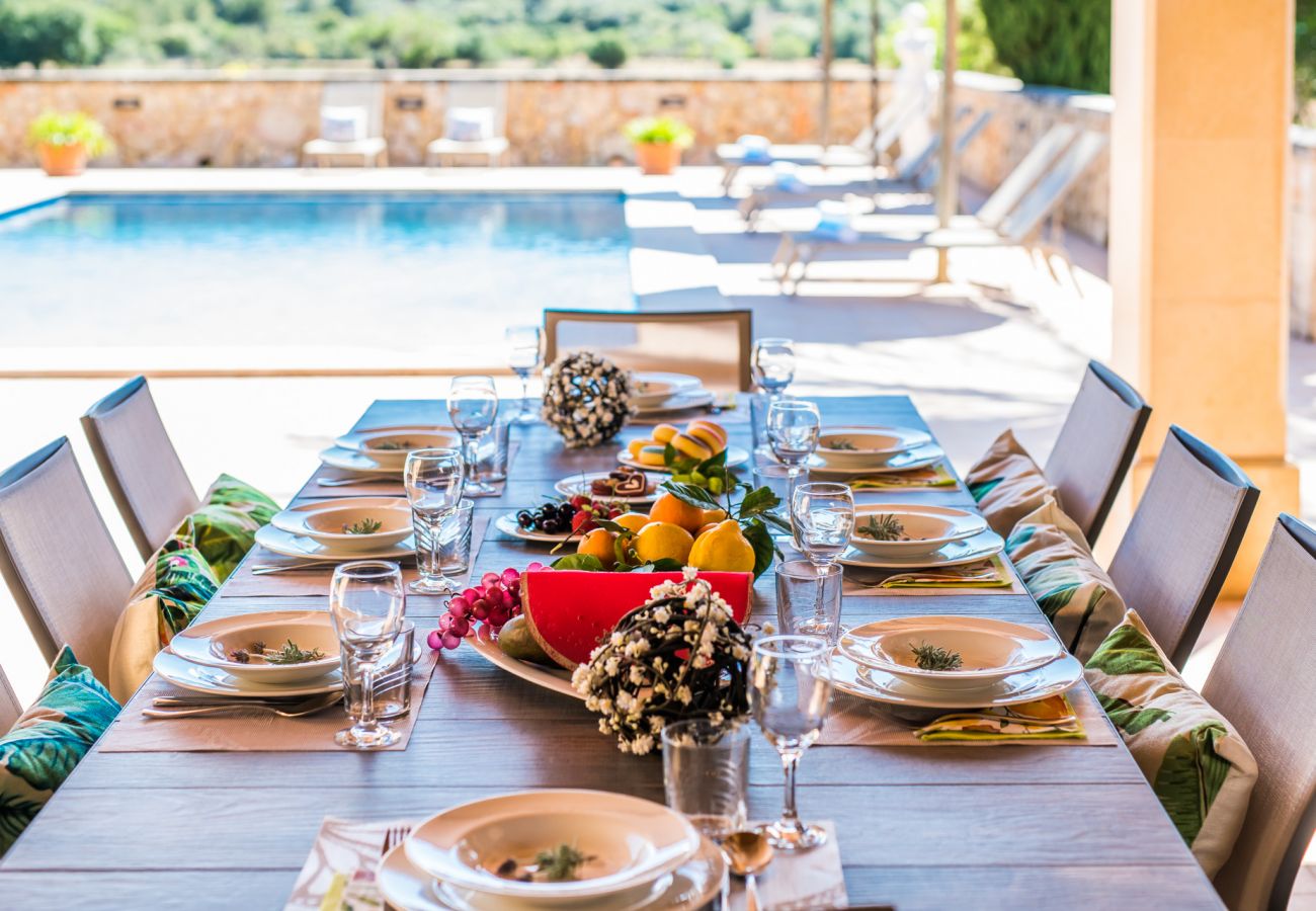 Finca in Felanitx - Landhaus in Mallorca Cas Cuni mit Pool
