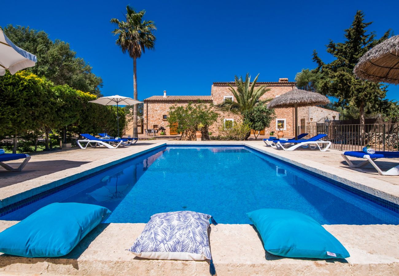 Finca in Felanitx - Haus im Landhausstil Mallorca Cas Verros mit Pool