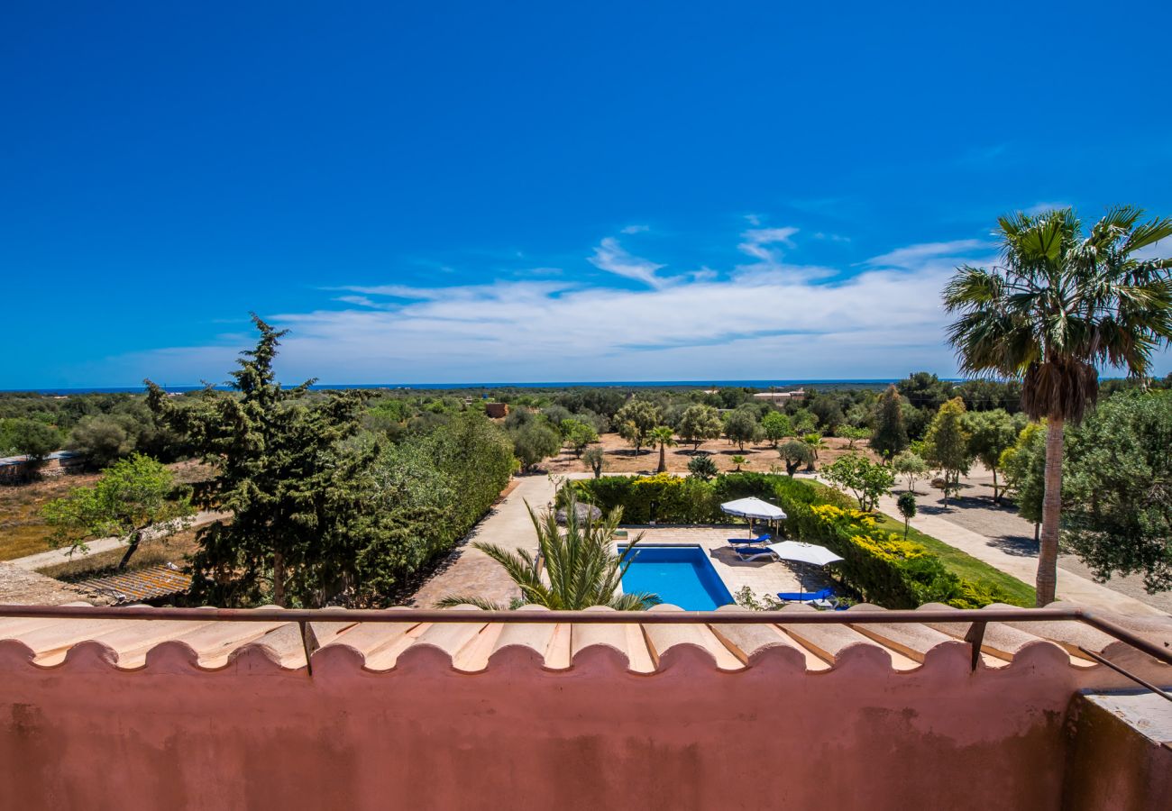 Finca in Felanitx - Haus im Landhausstil Mallorca Cas Verros mit Pool