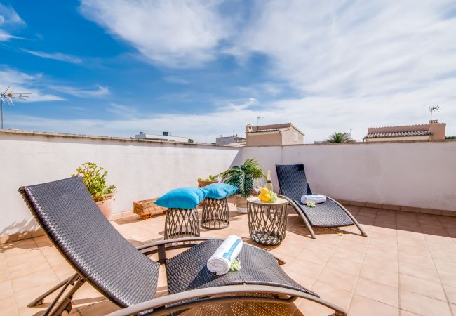 Ferienwohnung auf Mallorca mit Terrasse
