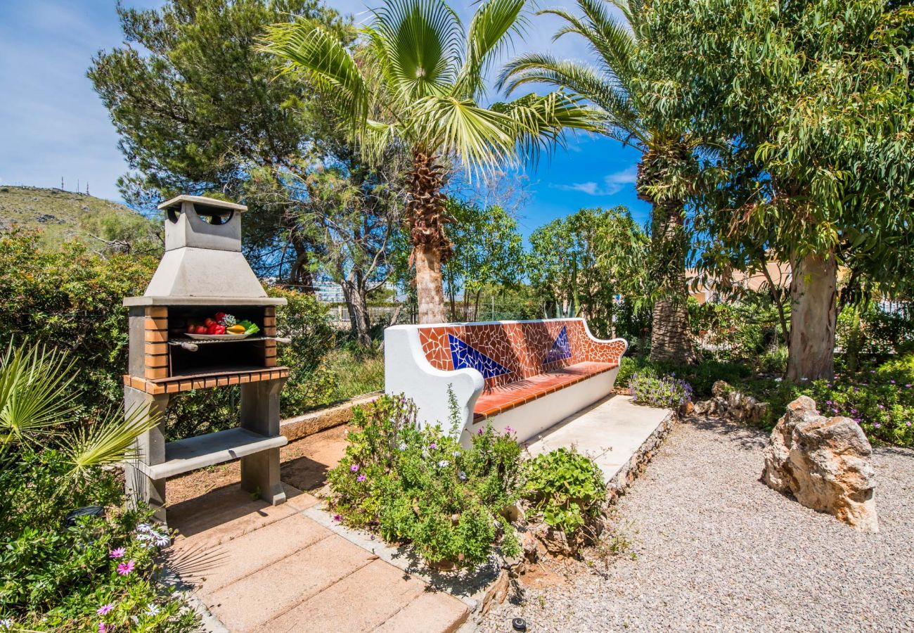 Ferienhaus in Puerto de Alcudia - Haus mit Pool Villa Jardi in der Nähe des Strandes und der Berge