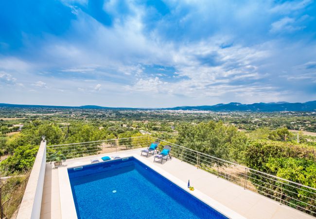 Finca in Inca - Finca mit Panoramablick Es Claperas auf Mallorca Finca in Inca - Finca mit Panoramablick Es Claperas auf Mallorca