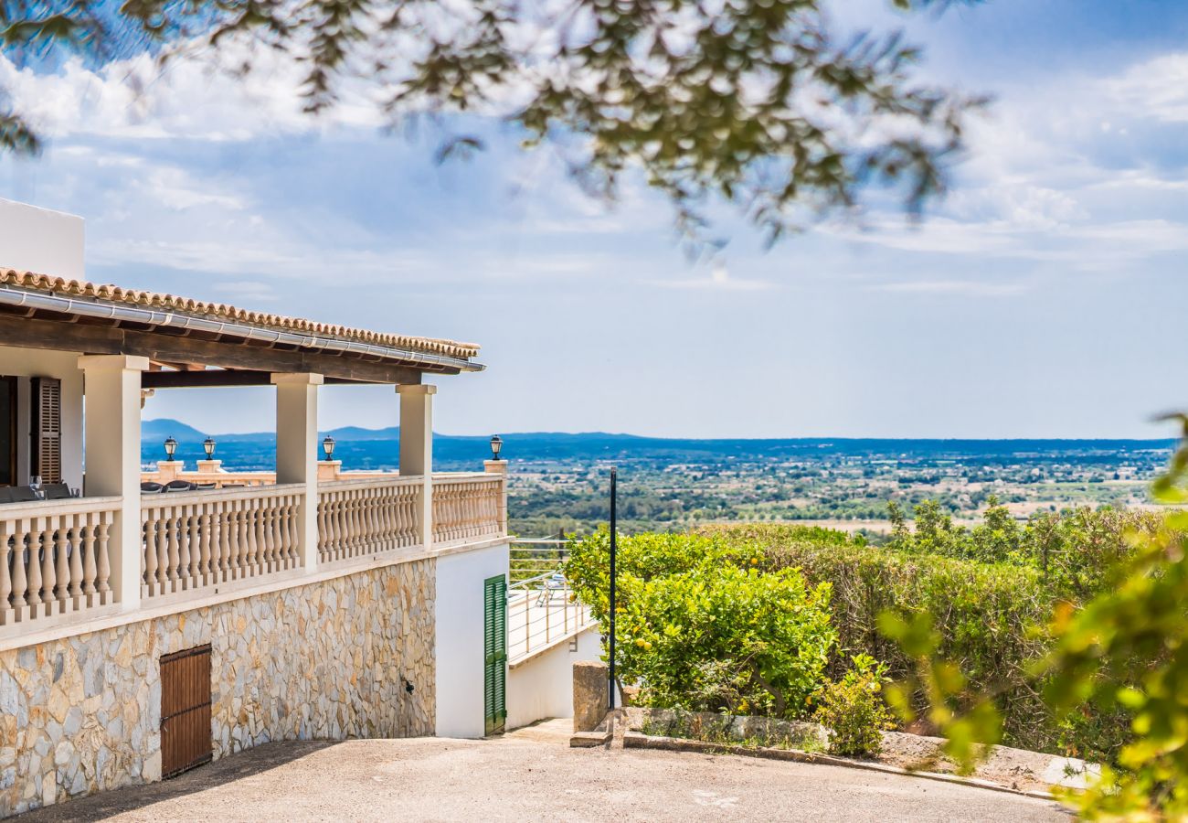 Finca in Inca - Finca mit Panoramablick Es Claperas auf Mallorca