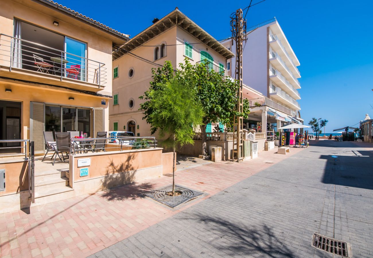 Ferienhaus in Can Picafort - Haus in Can Picafort Bosset Platja in Strandnähe