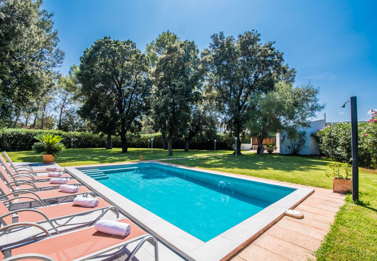 Ferienhaus in Crestatx - Haus mit grossem Pool Casa Encinar auf Mallorca