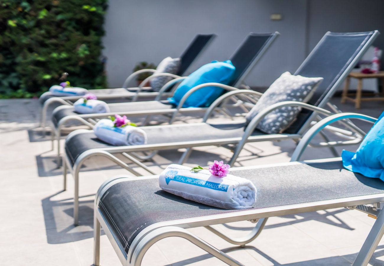 Ferienhaus in Crestatx - Haus mit Pool Garten Casa Pequeña auf Mallorca