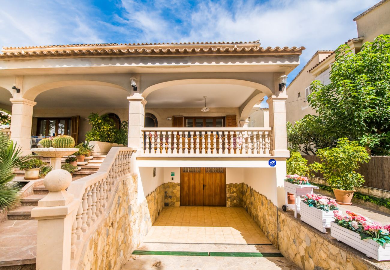 Ferienhaus in Puerto de Alcudia - Haus in Alcudia Roses mit Garten in Strandnähe