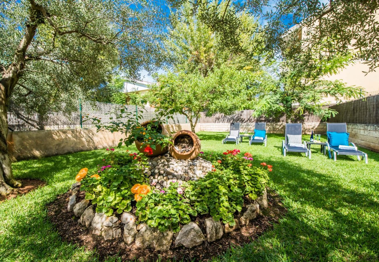 Ferienhaus in Puerto de Alcudia - Haus in Alcudia Roses mit Garten in Strandnähe