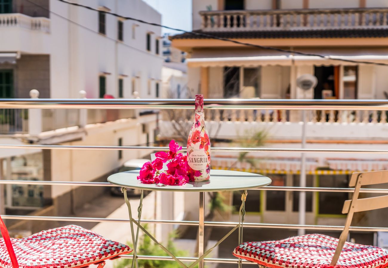 Wohnung in Can Picafort - Bosset Platja 6 PAX 
