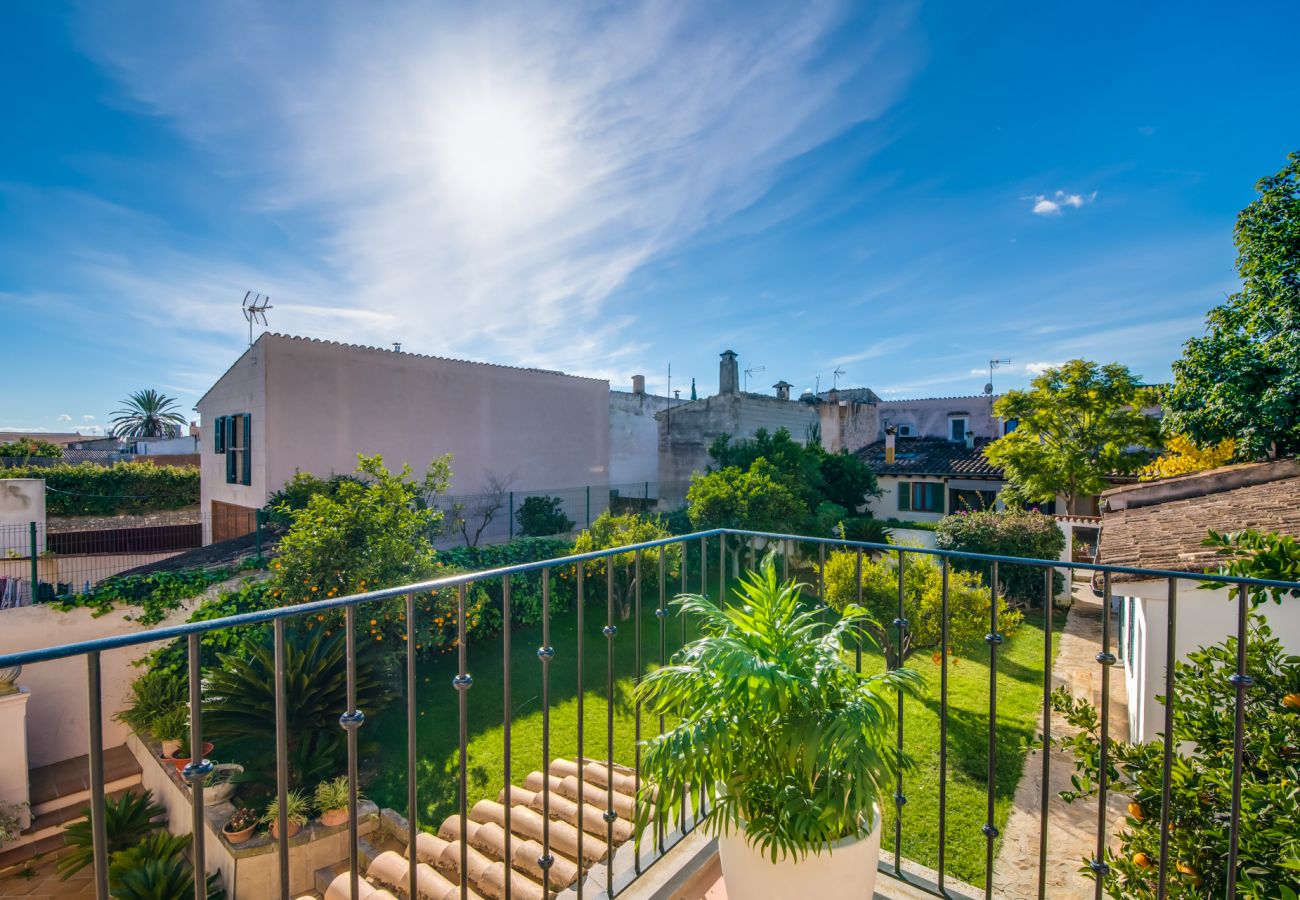 Ferienwohnung in der Altstadt von Binissalem, Mallorca. 