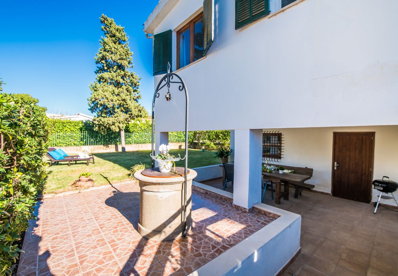 Ferienhaus mit Garten in Strandnähe in Alcudia