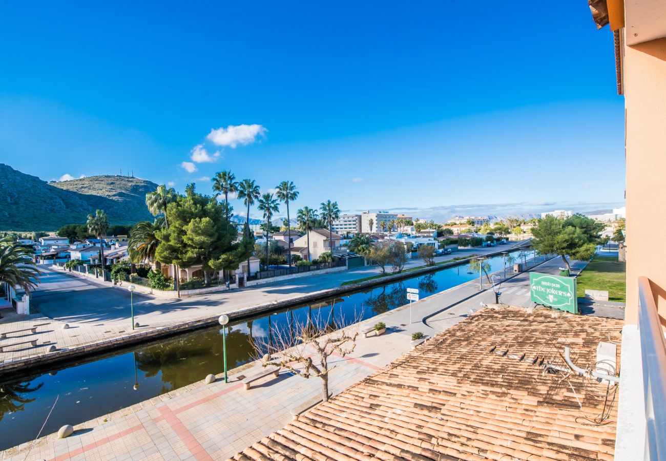 Ferienwohnung in Alcudia - Apartment Marvi mit Blick auf Berge und See