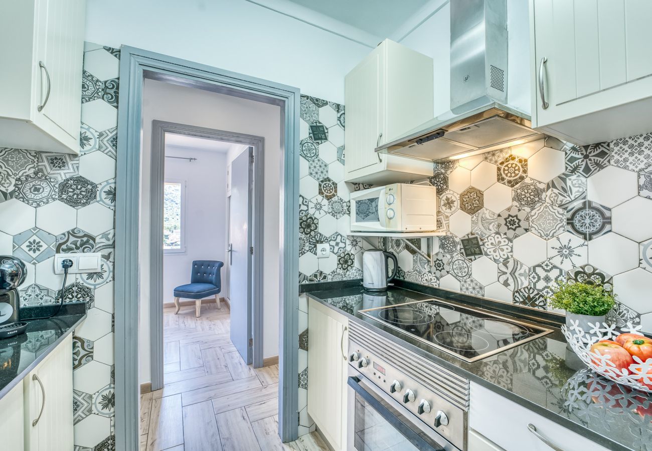 Ferienwohnung in Alcudia - Apartment Marvi mit Blick auf Berge und See