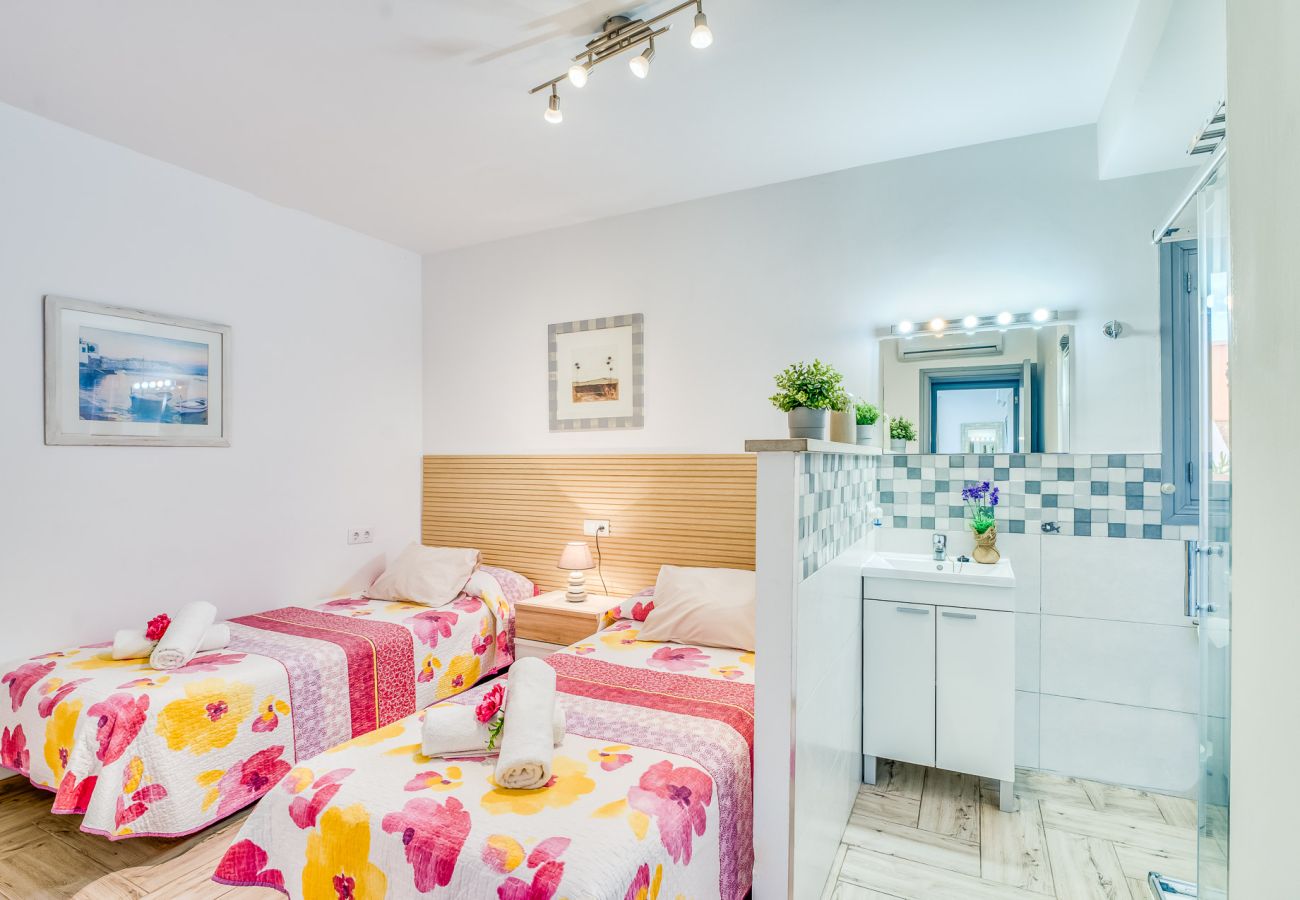 Ferienwohnung in Alcudia - Apartment Marvi mit Blick auf Berge und See