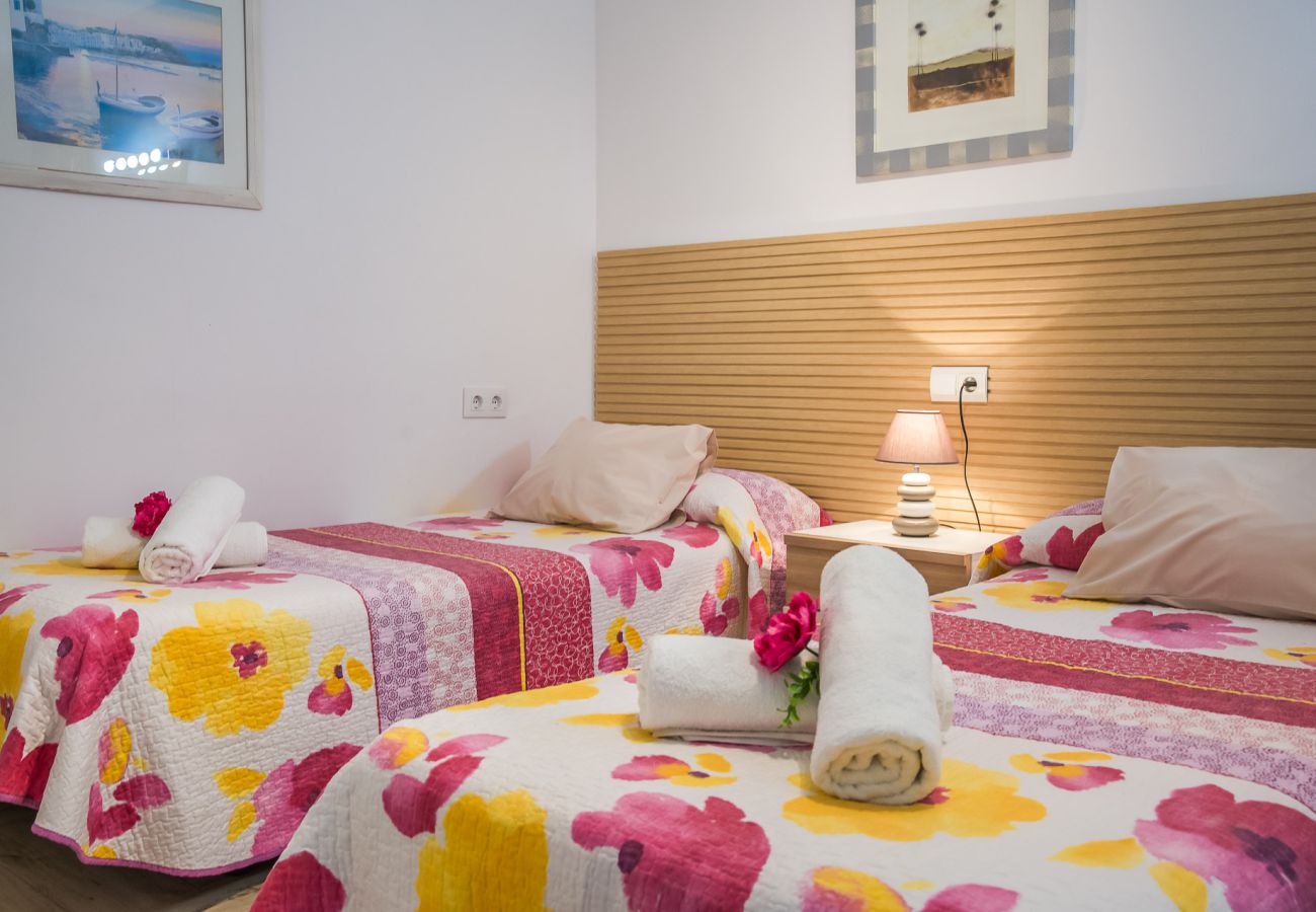 Ferienwohnung in Alcudia - Apartment Marvi mit Blick auf Berge und See