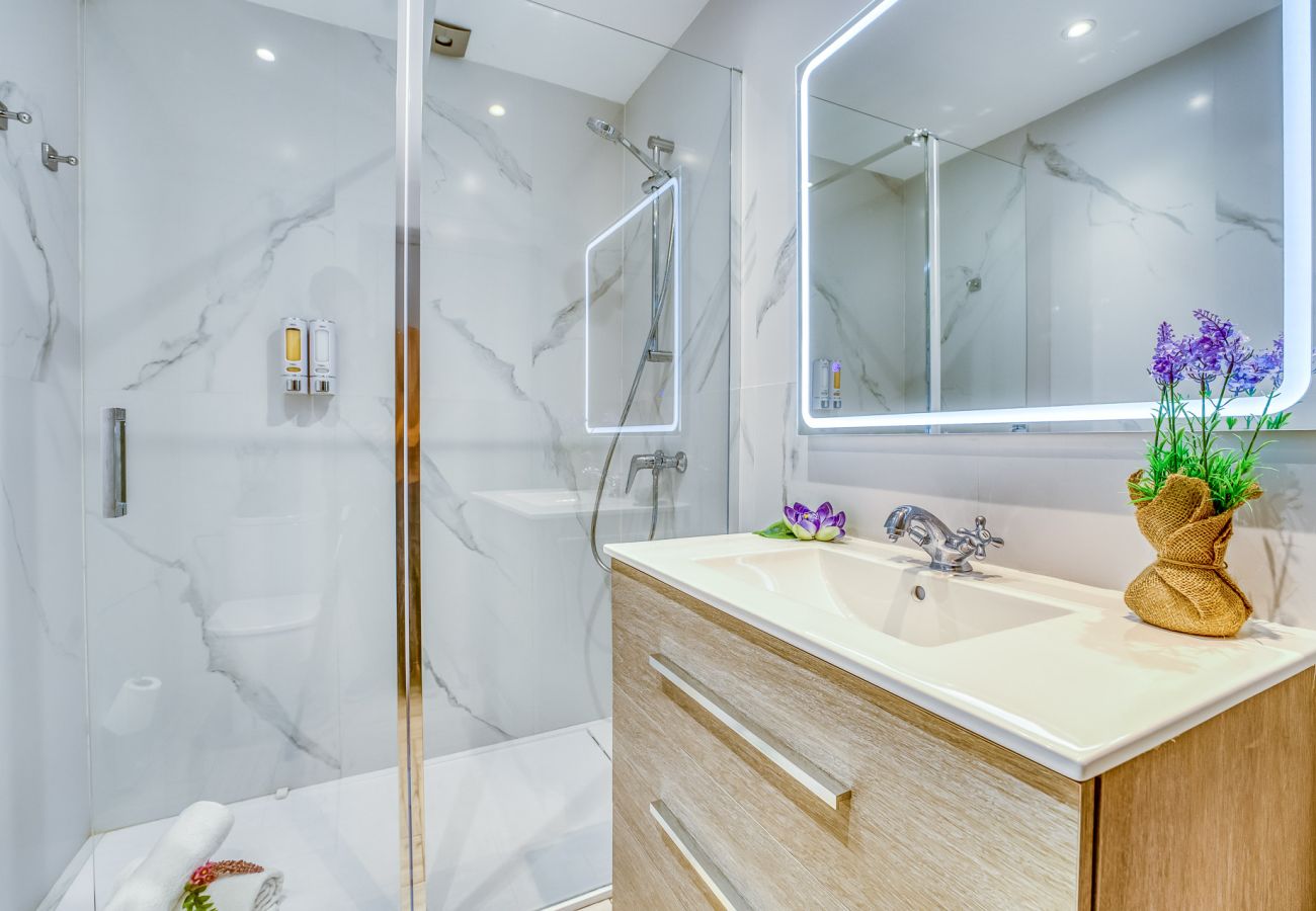 Ferienwohnung in Alcudia - Apartment Marvi mit Blick auf Berge und See