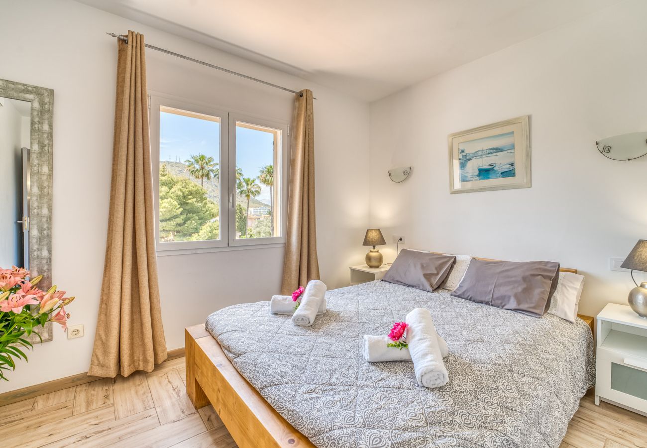 Ferienwohnung in Alcudia - Apartment Marvi mit Blick auf Berge und See