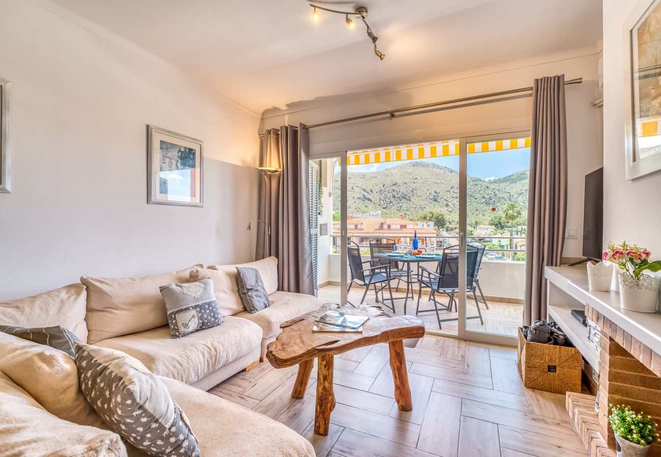 Wunderschöne Wohnung in Alcúdia mit See und Bergen Blick