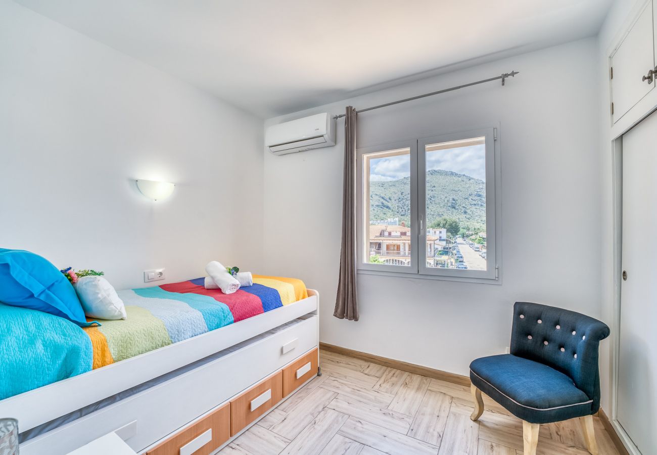 Ferienwohnung in Alcudia - Apartment Marvi mit Blick auf Berge und See