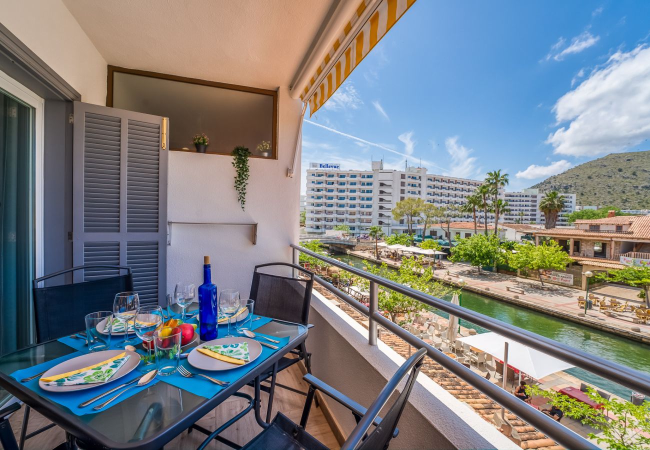 Ferienwohnung in Alcudia - Apartment Marvi mit Blick auf Berge und See